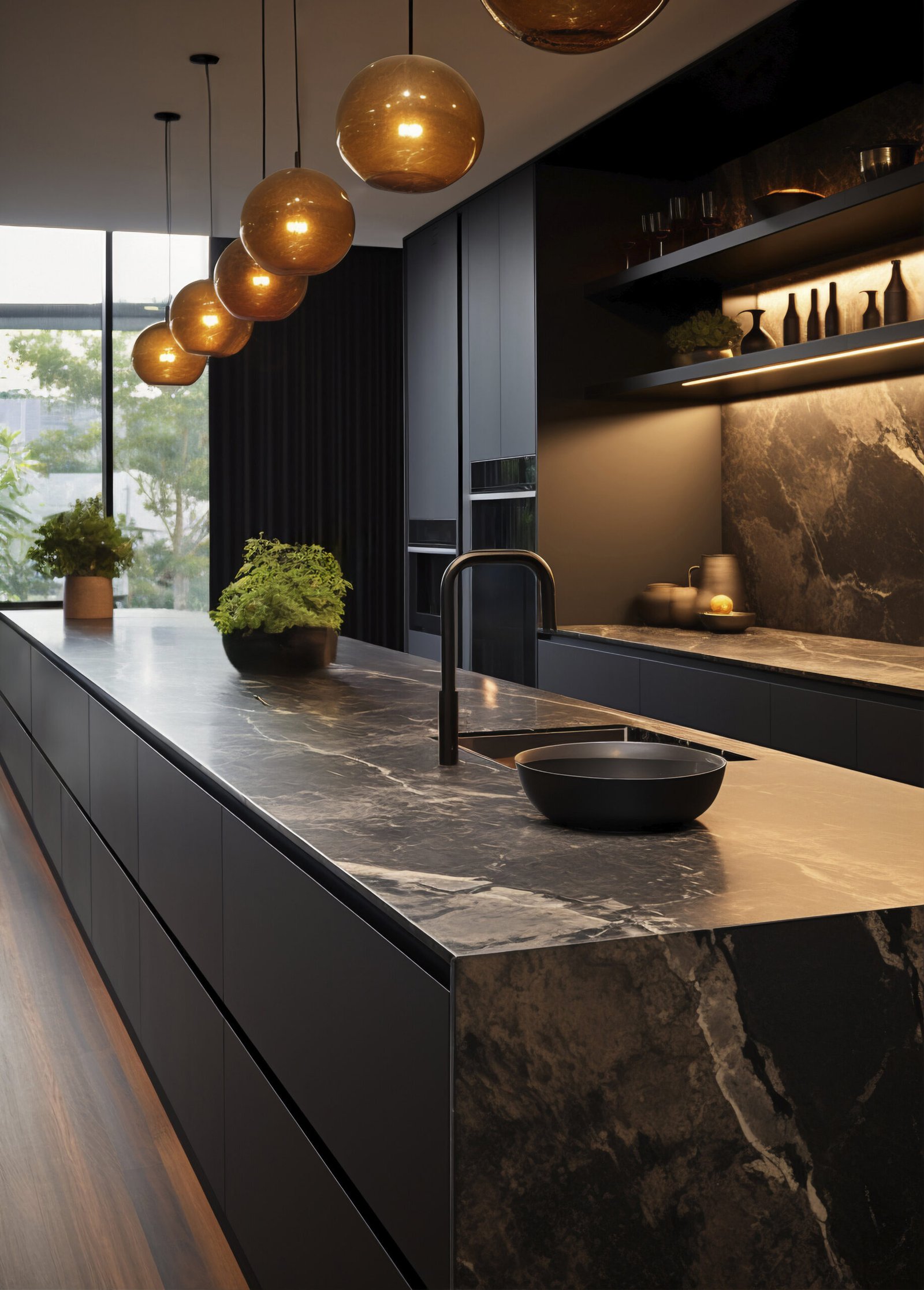 Engineered stone benchtop